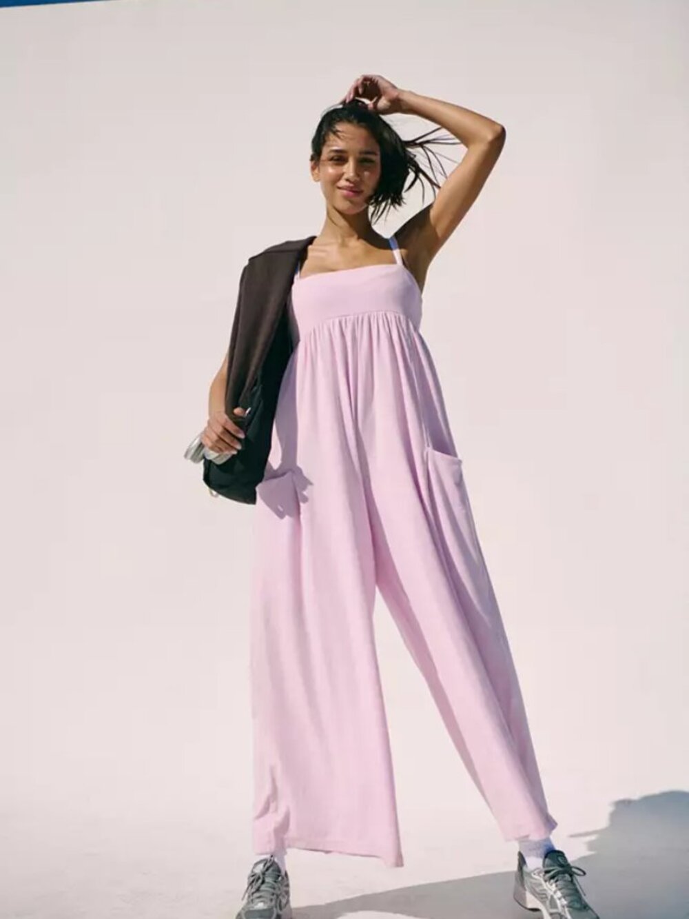 FP MOVEMENT Hot Shot Strappy Onesie / Ultra Violet